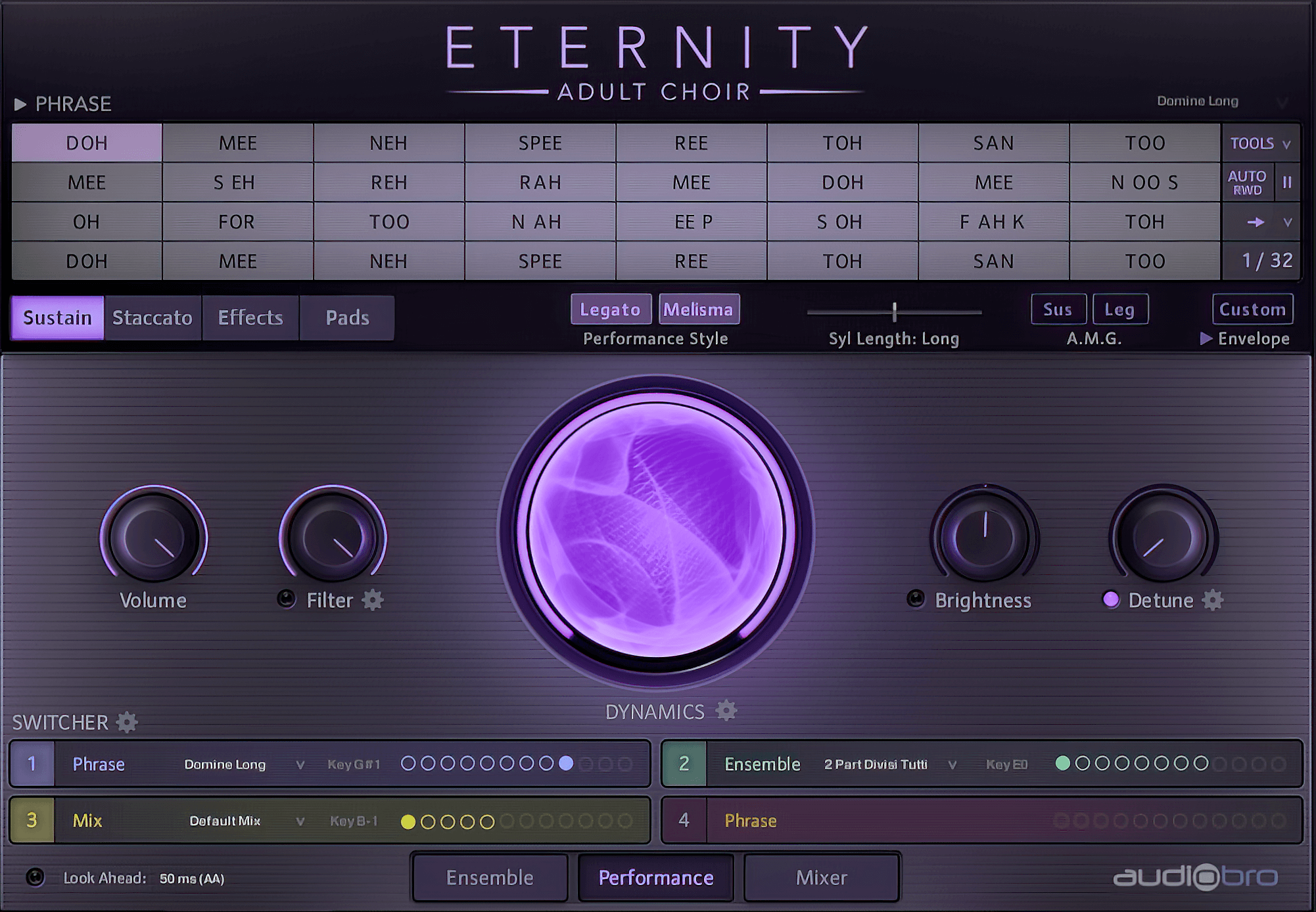 Eternity UI interface
