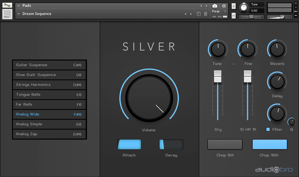 Silver UI with NI Header